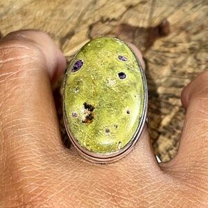 Atlantisite Ring Size 8 1/4